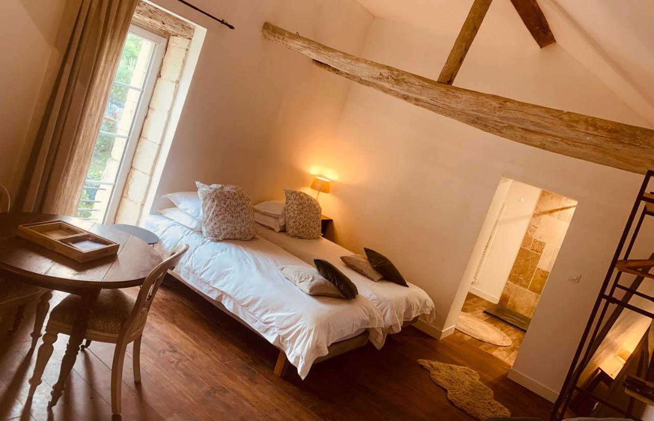 Studio La Grange Fontevraud L'Abbaye Eksteriør bilde